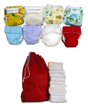 Cloth Diaper Deluxe Package Deal
