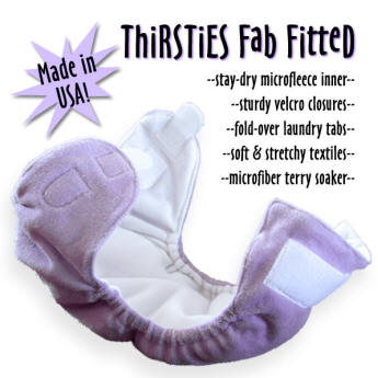 Thirsties Fab Fitted Diapers
